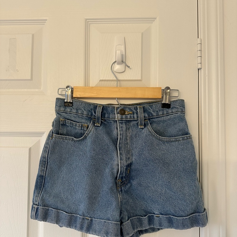 American Apparel Classic Blue Jean Shorts